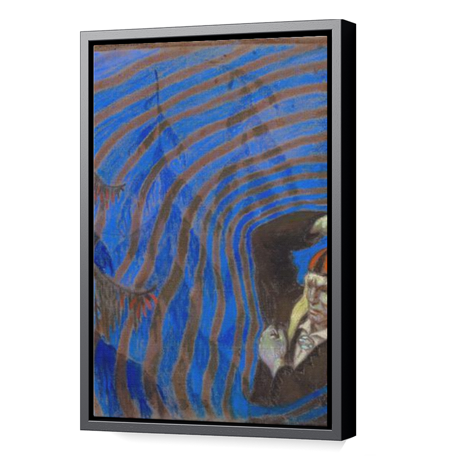 Thumbnail for Canvas - Black Floating Frame