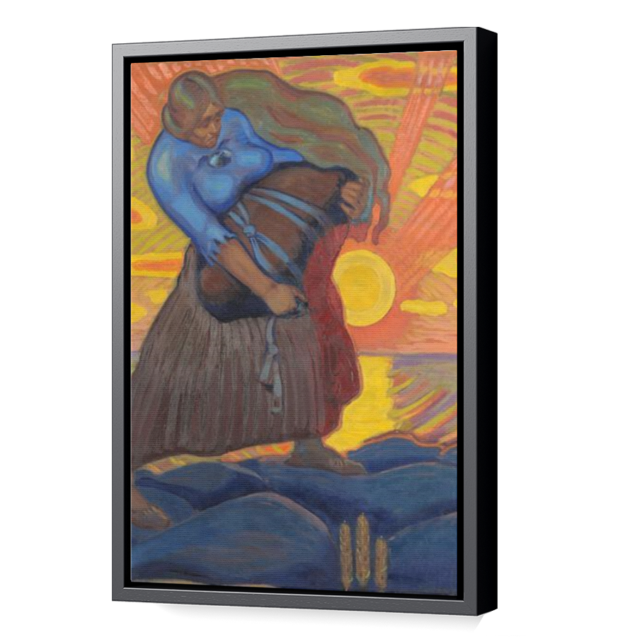 Thumbnail for Canvas - Black Floating Frame
