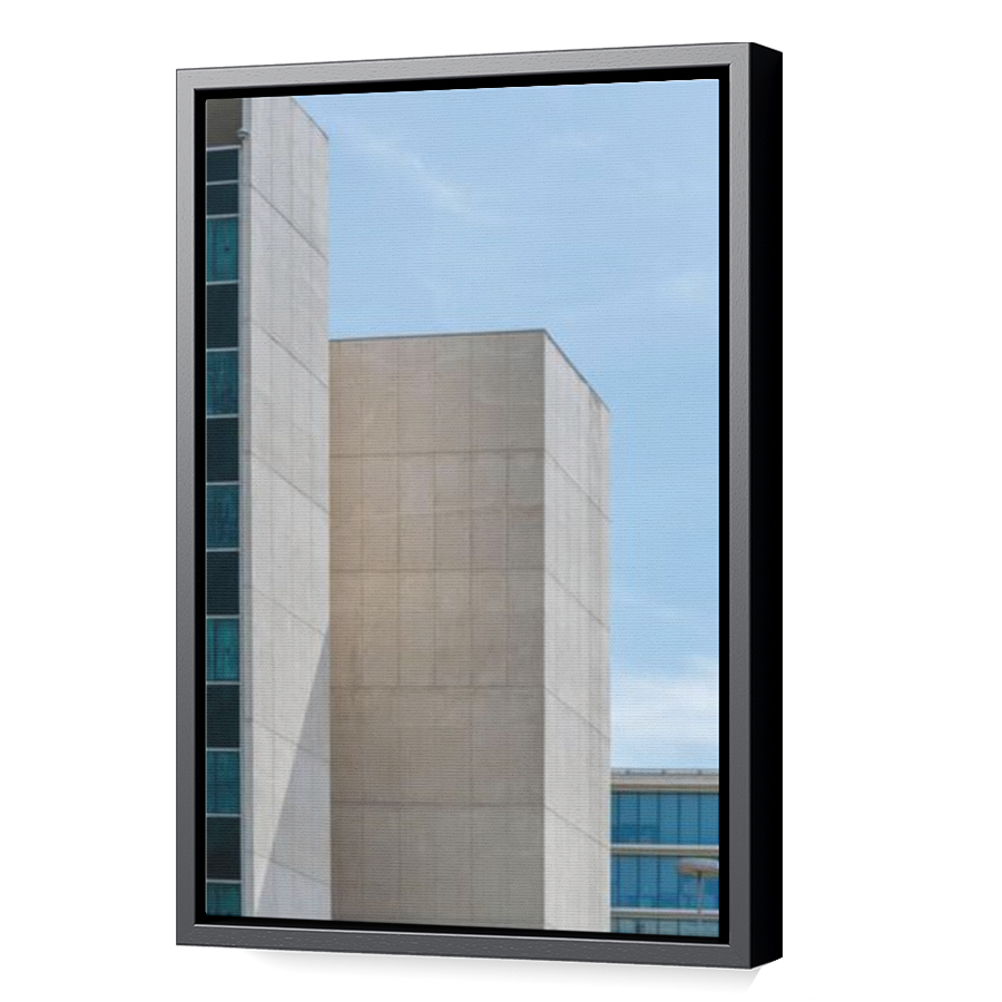 Thumbnail for Canvas - Black Floating Frame