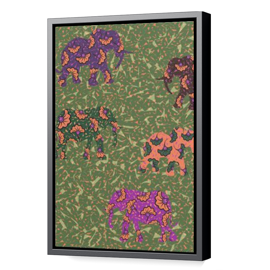 Thumbnail for Canvas - Black Floating Frame