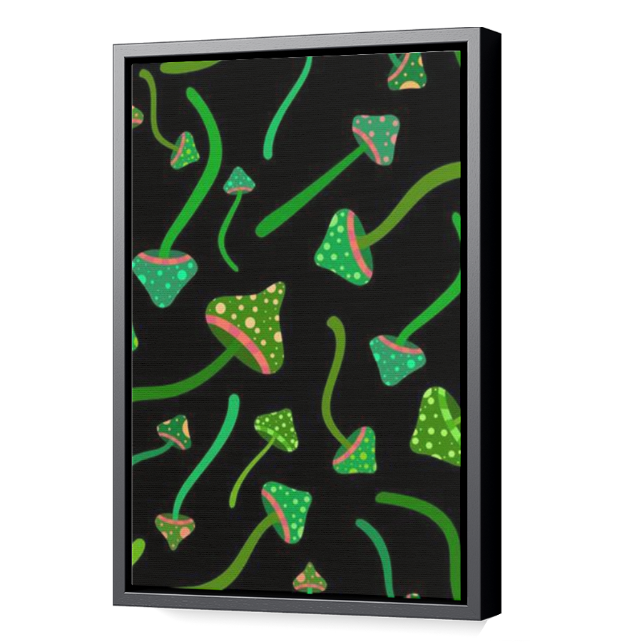 Thumbnail for Canvas - Black Floating Frame