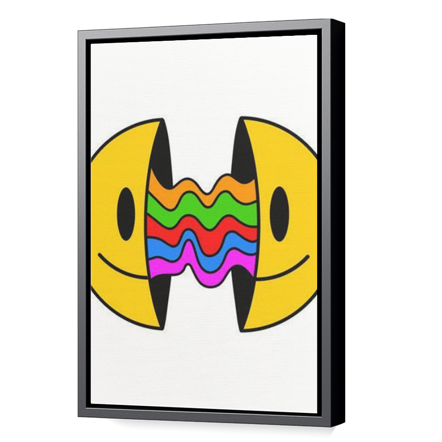 Thumbnail for Canvas - Black Floating Frame