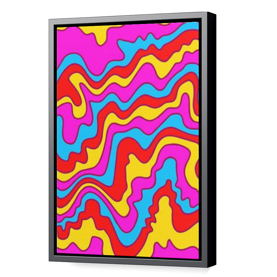 Thumbnail for Canvas - Black Floating Frame
