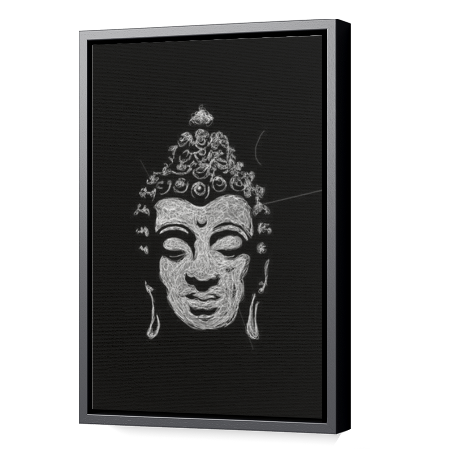 Thumbnail for Canvas - Black Floating Frame