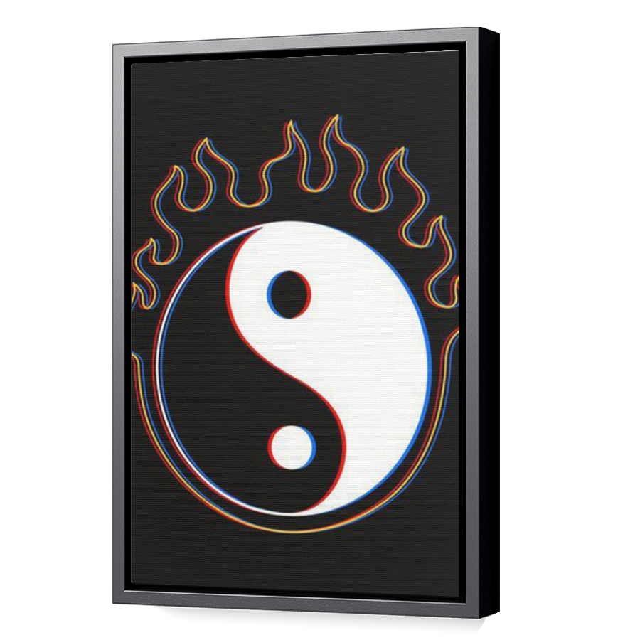Thumbnail for Canvas - Black Floating Frame