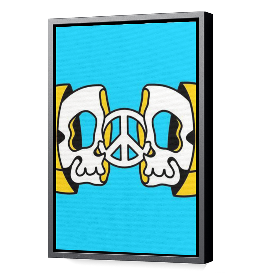Thumbnail for Canvas - Black Floating Frame