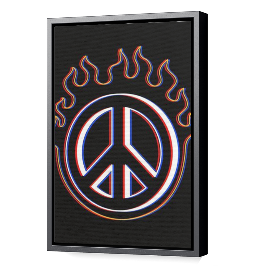 Thumbnail for Canvas - Black Floating Frame