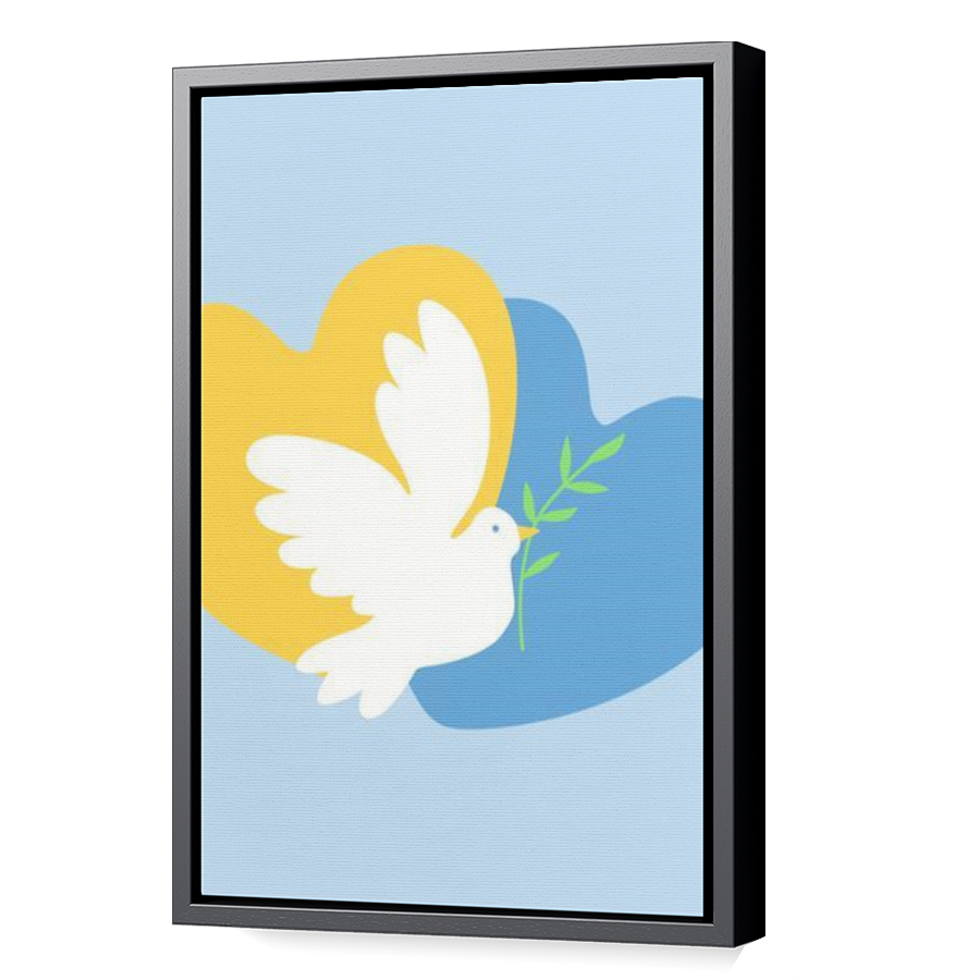 Thumbnail for Canvas - Black Floating Frame