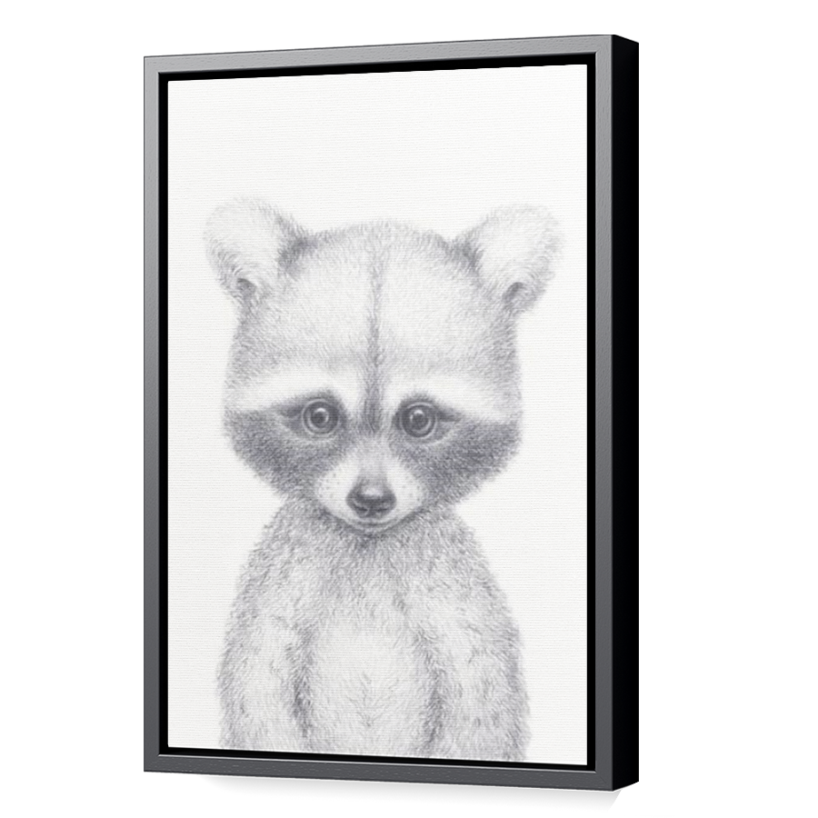 Thumbnail for Canvas - Black Floating Frame