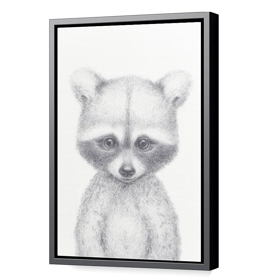 Thumbnail for Canvas - Black Floating Frame