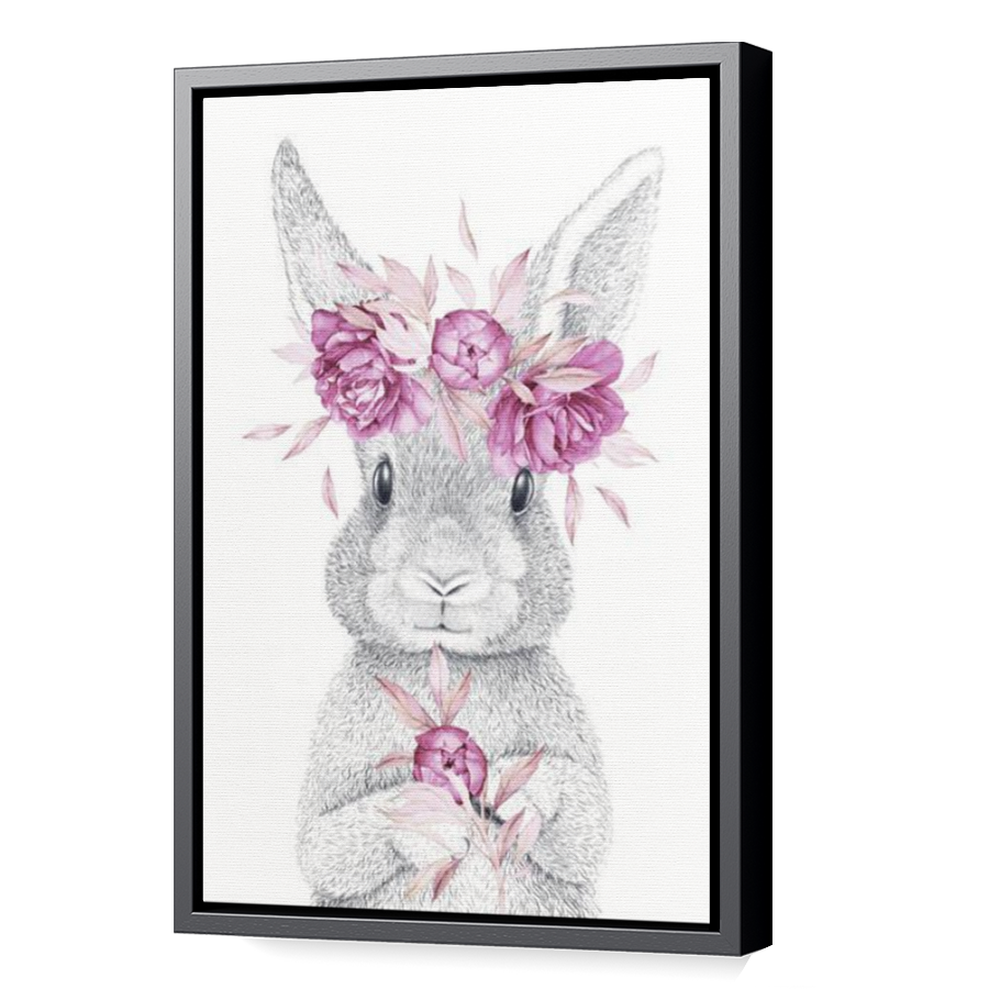 Thumbnail for Canvas - Black Floating Frame