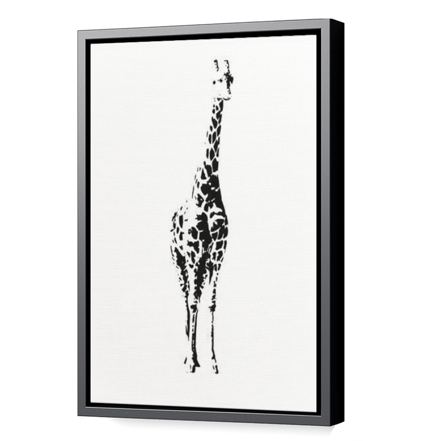 Thumbnail for Canvas - Black Floating Frame