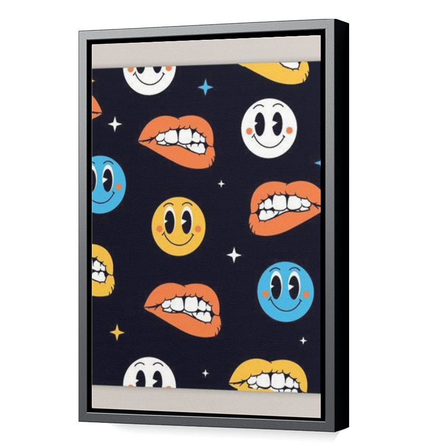 Thumbnail for Canvas - Black Floating Frame