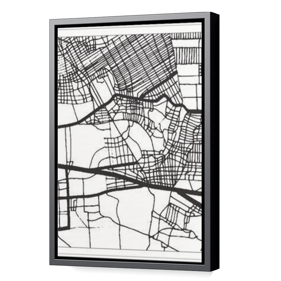 Thumbnail for Canvas - Black Floating Frame