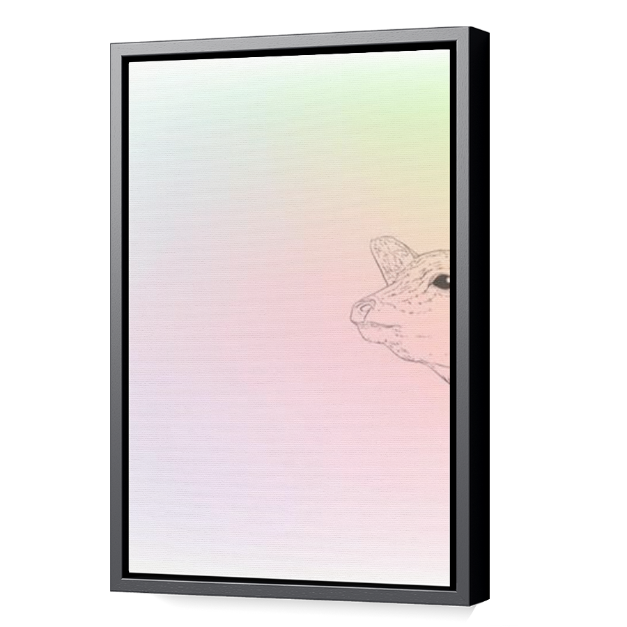 Thumbnail for Canvas - Black Floating Frame