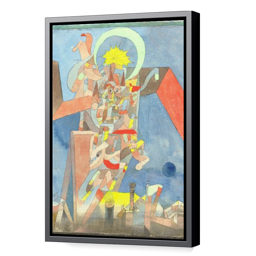 Thumbnail for Canvas - Black Floating Frame
