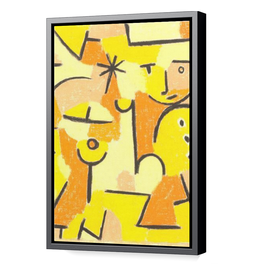 Thumbnail for Canvas - Black Floating Frame