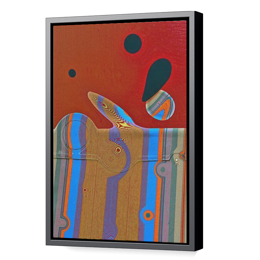 Thumbnail for Canvas - Black Floating Frame