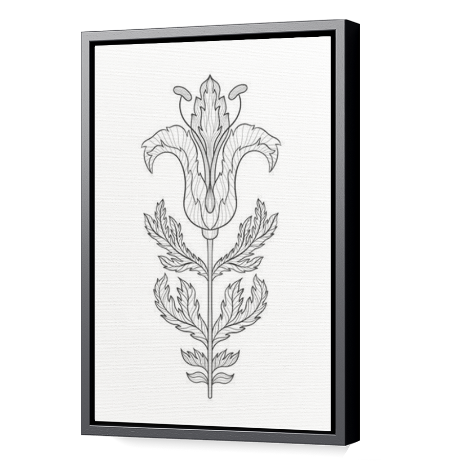 Thumbnail for Canvas - Black Floating Frame