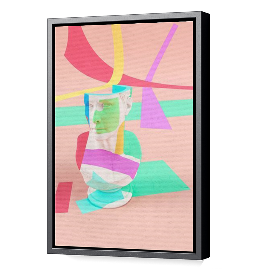 Thumbnail for Canvas - Black Floating Frame