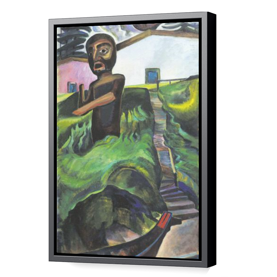 Thumbnail for Canvas - Black Floating Frame