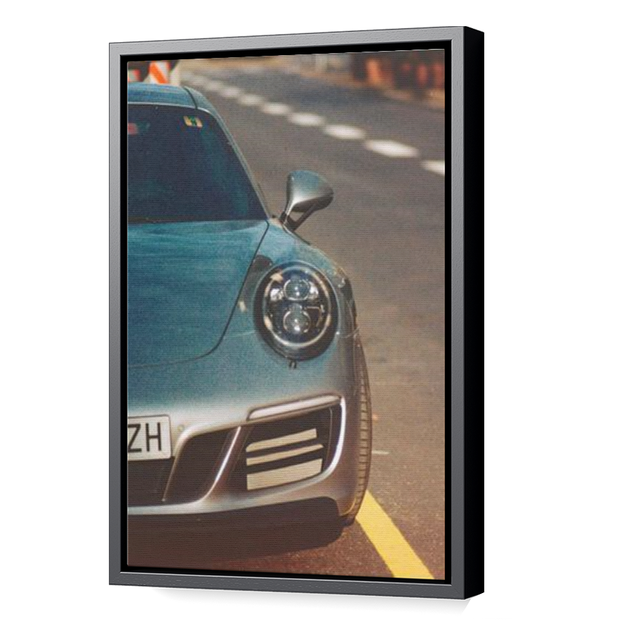 Thumbnail for Canvas - Black Floating Frame