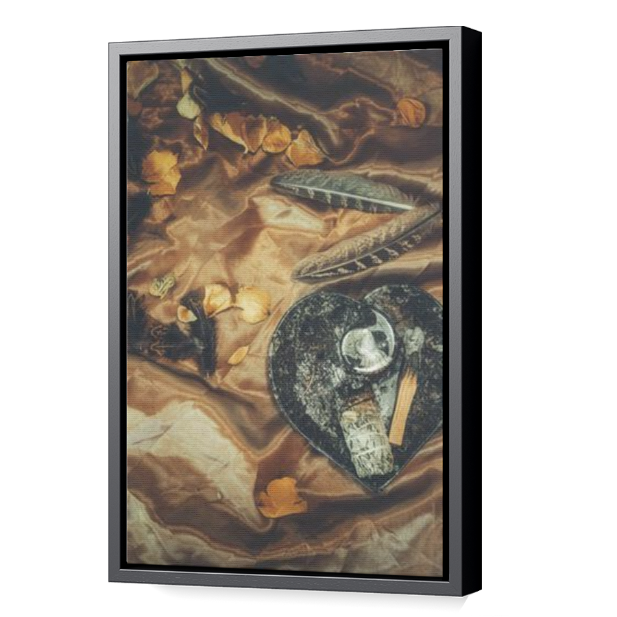Thumbnail for Canvas - Black Floating Frame