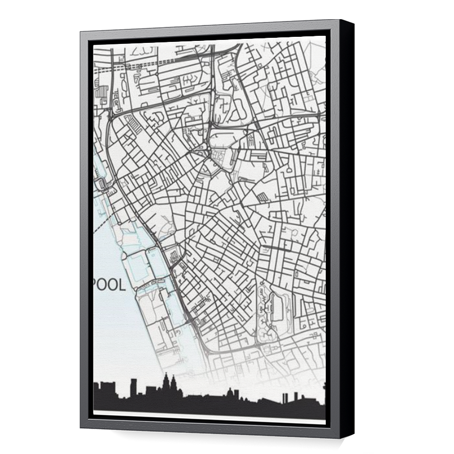 Thumbnail for Canvas - Black Floating Frame