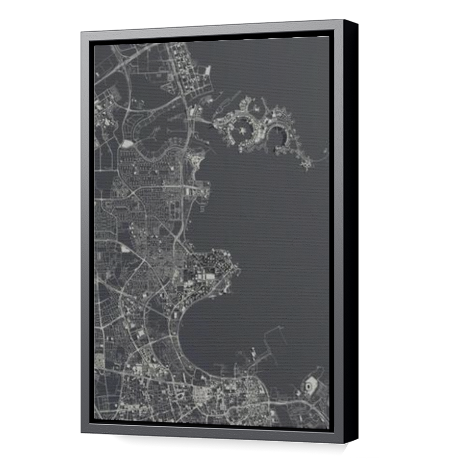 Thumbnail for Canvas - Black Floating Frame