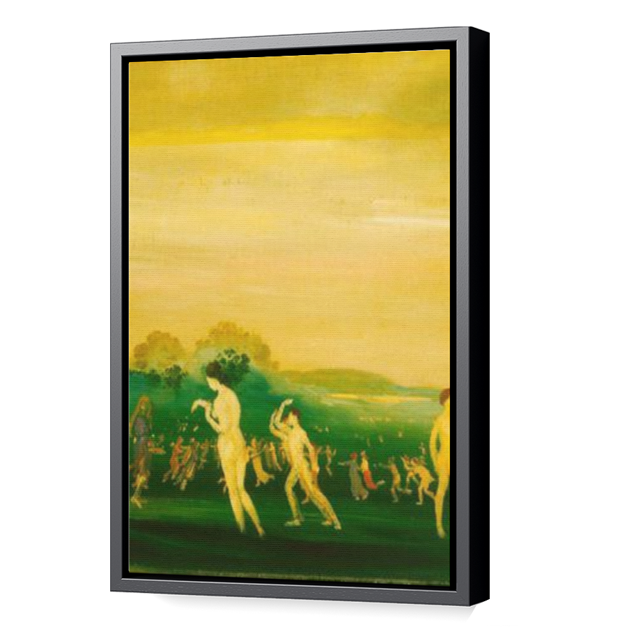 Thumbnail for Canvas - Black Floating Frame