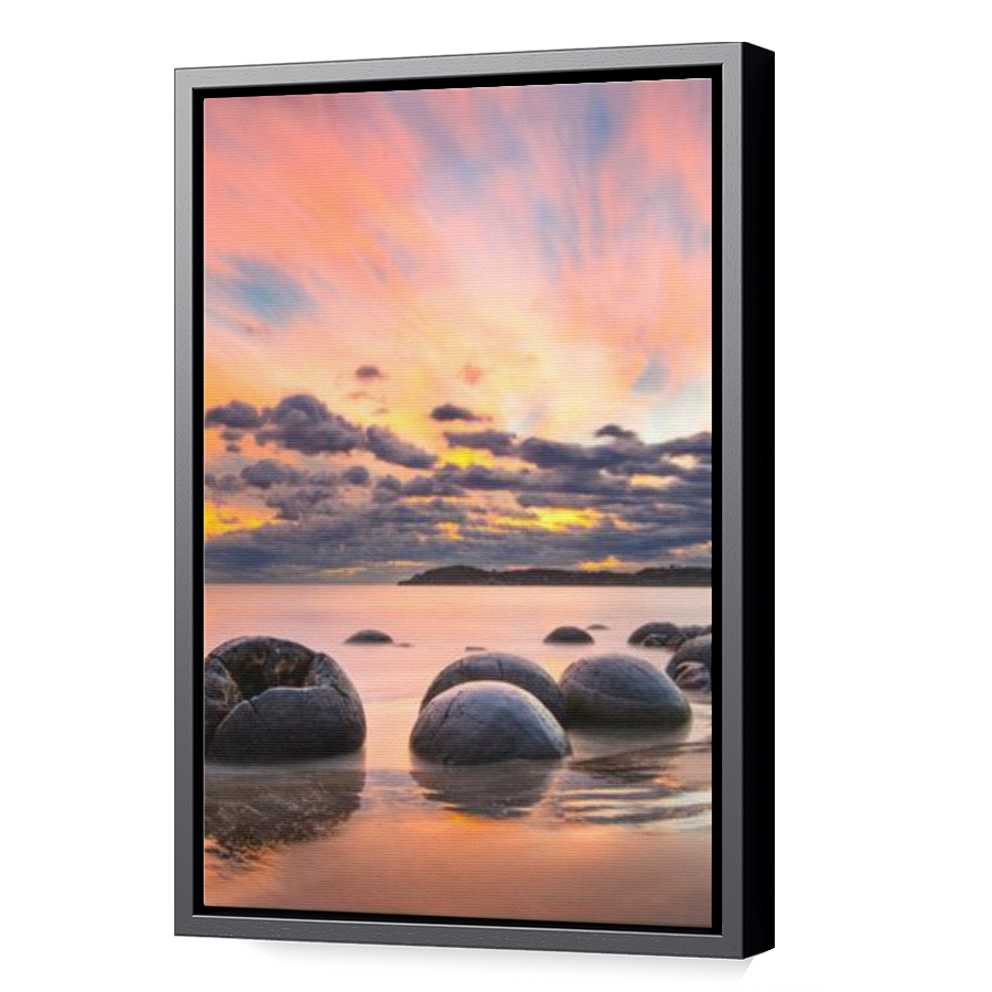 Thumbnail for Canvas - Black Floating Frame