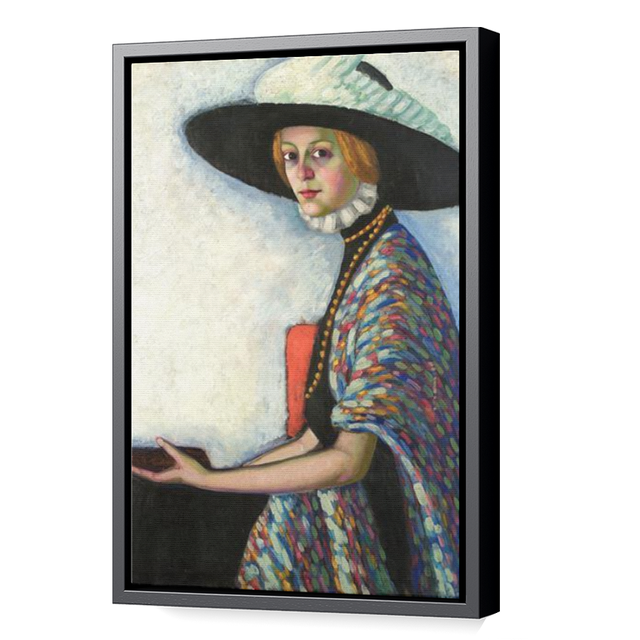 Thumbnail for Canvas - Black Floating Frame