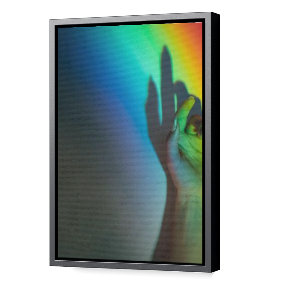 Thumbnail for Canvas - Black Floating Frame