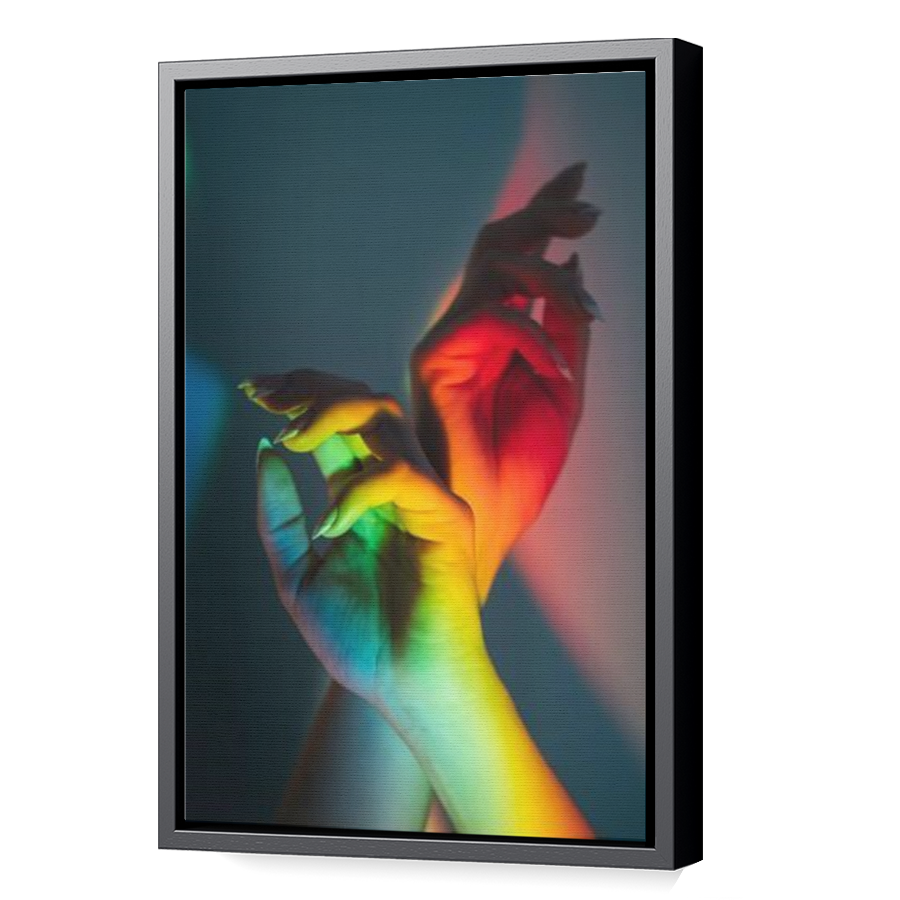Thumbnail for Canvas - Black Floating Frame