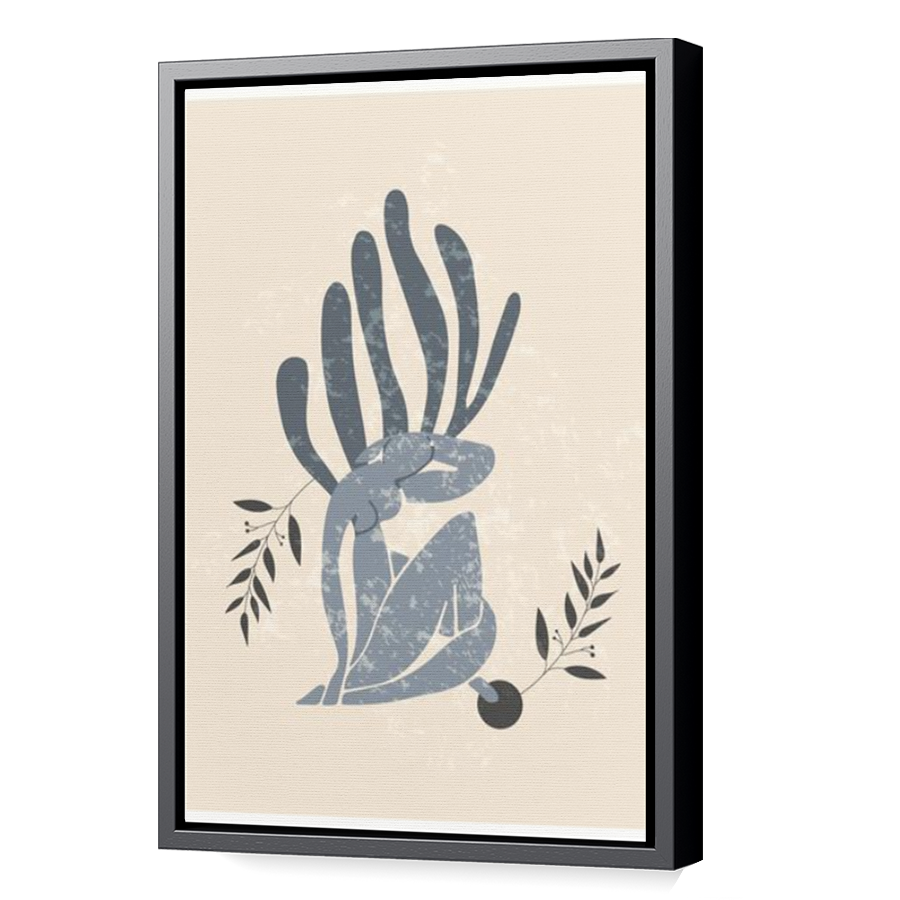 Thumbnail for Canvas - Black Floating Frame
