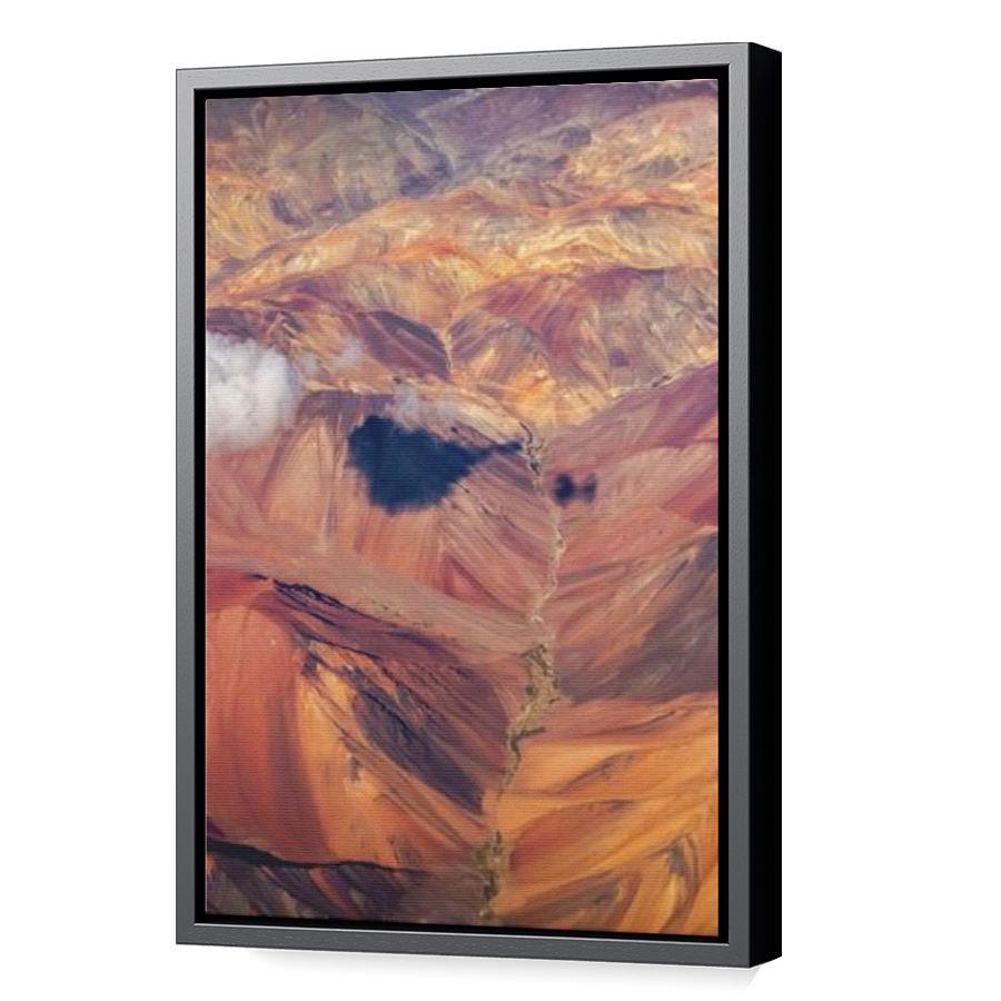 Thumbnail for Canvas - Black Floating Frame