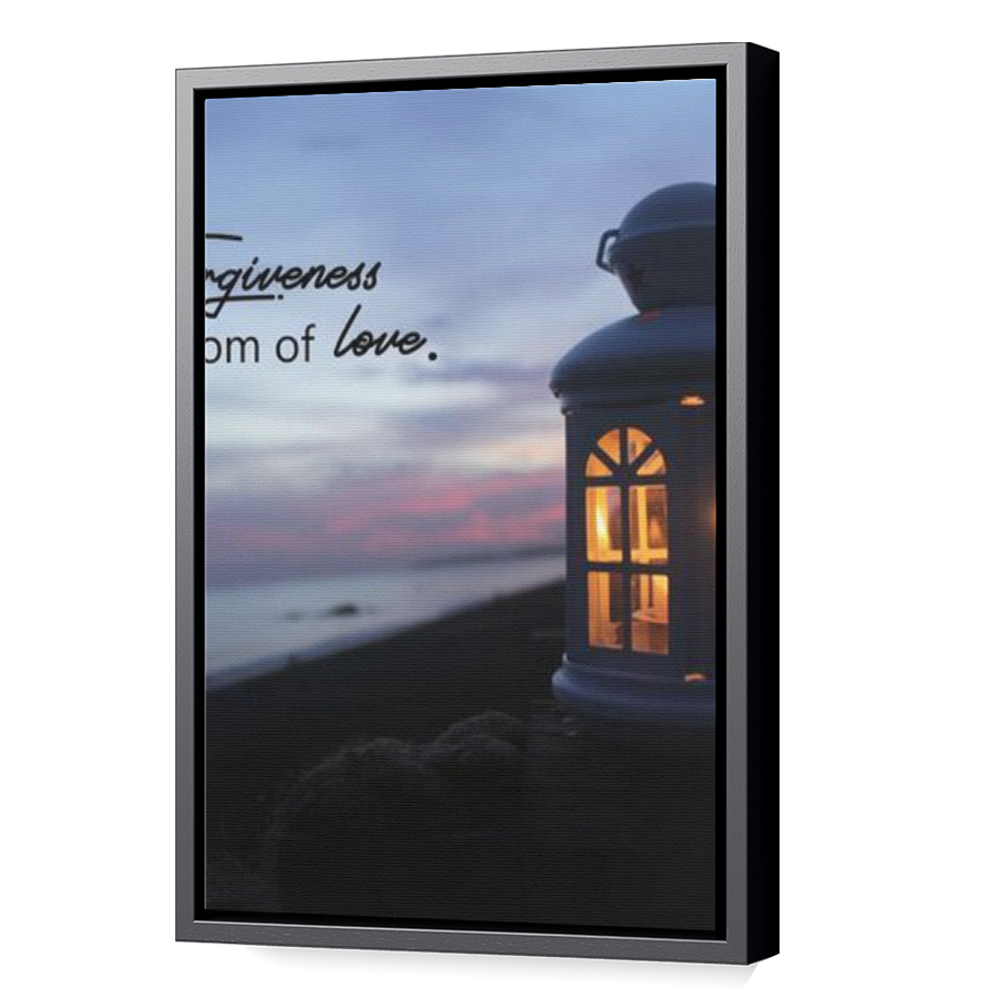 Thumbnail for Canvas - Black Floating Frame