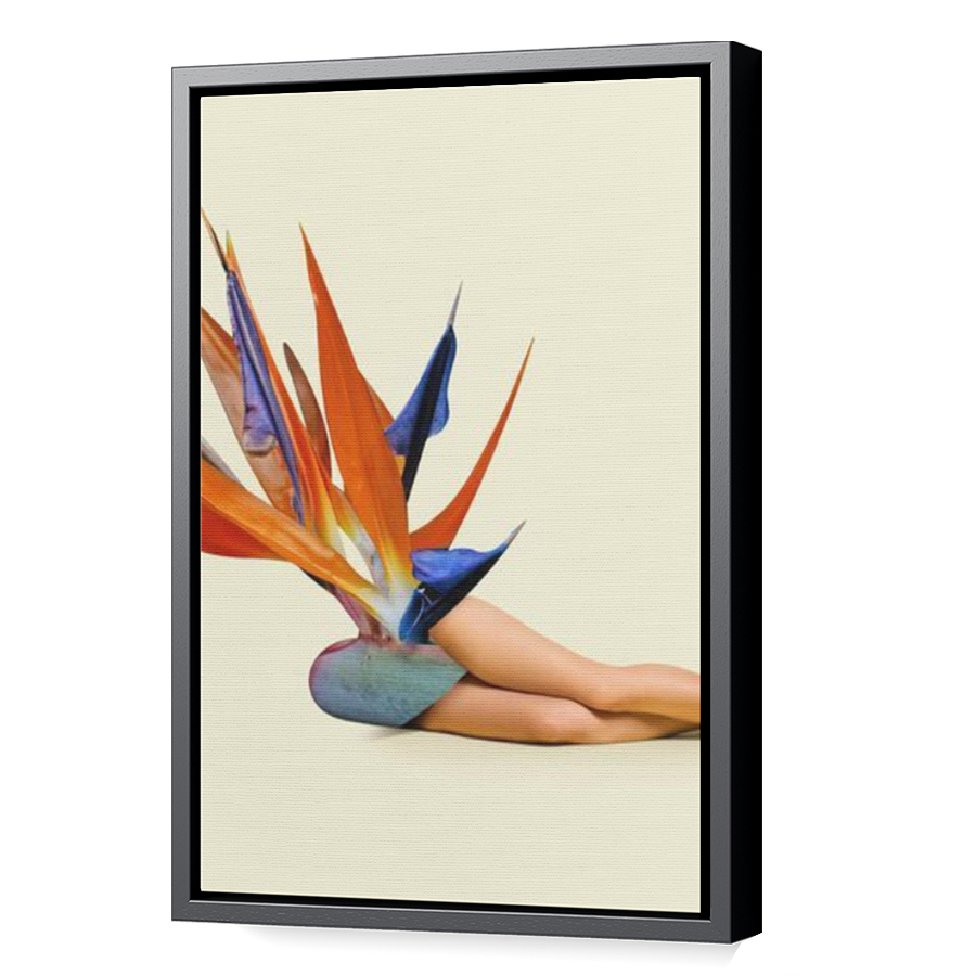 Thumbnail for Canvas - Black Floating Frame