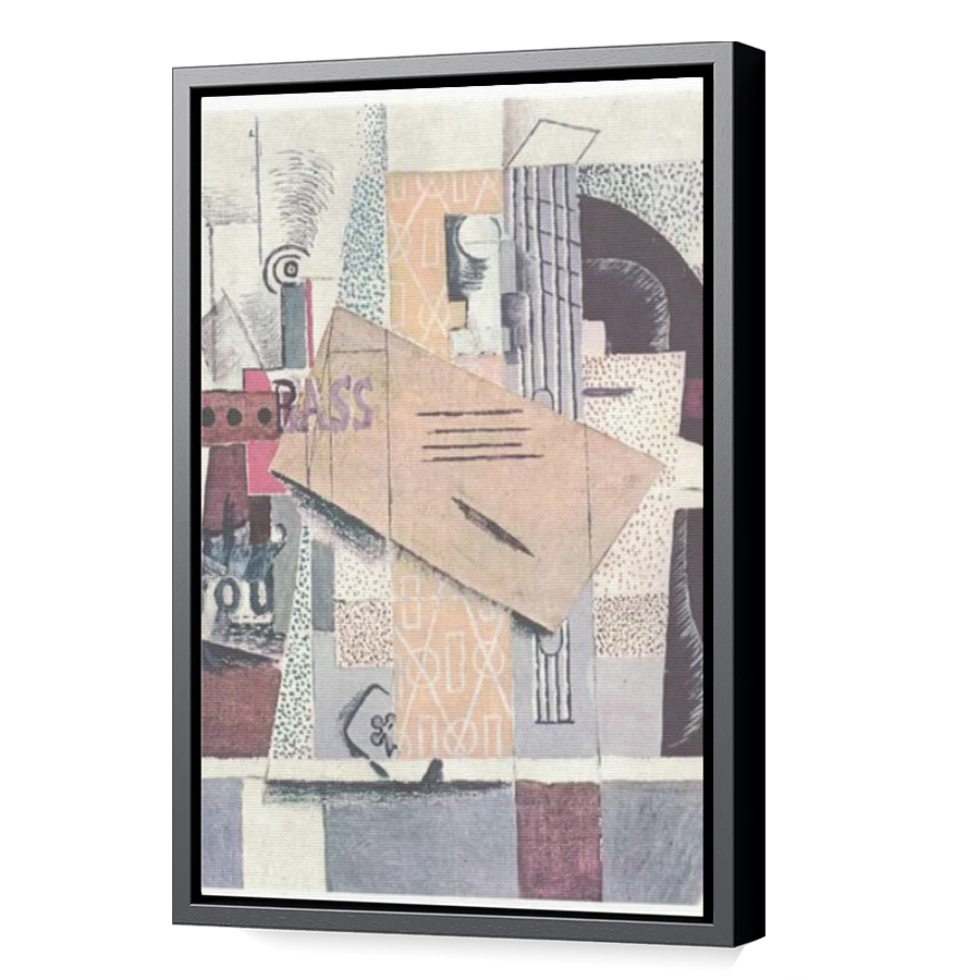 Thumbnail for Canvas - Black Floating Frame