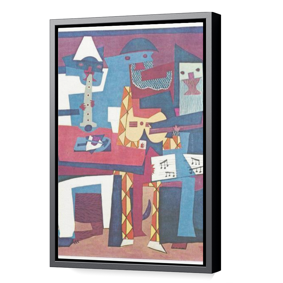 Thumbnail for Canvas - Black Floating Frame