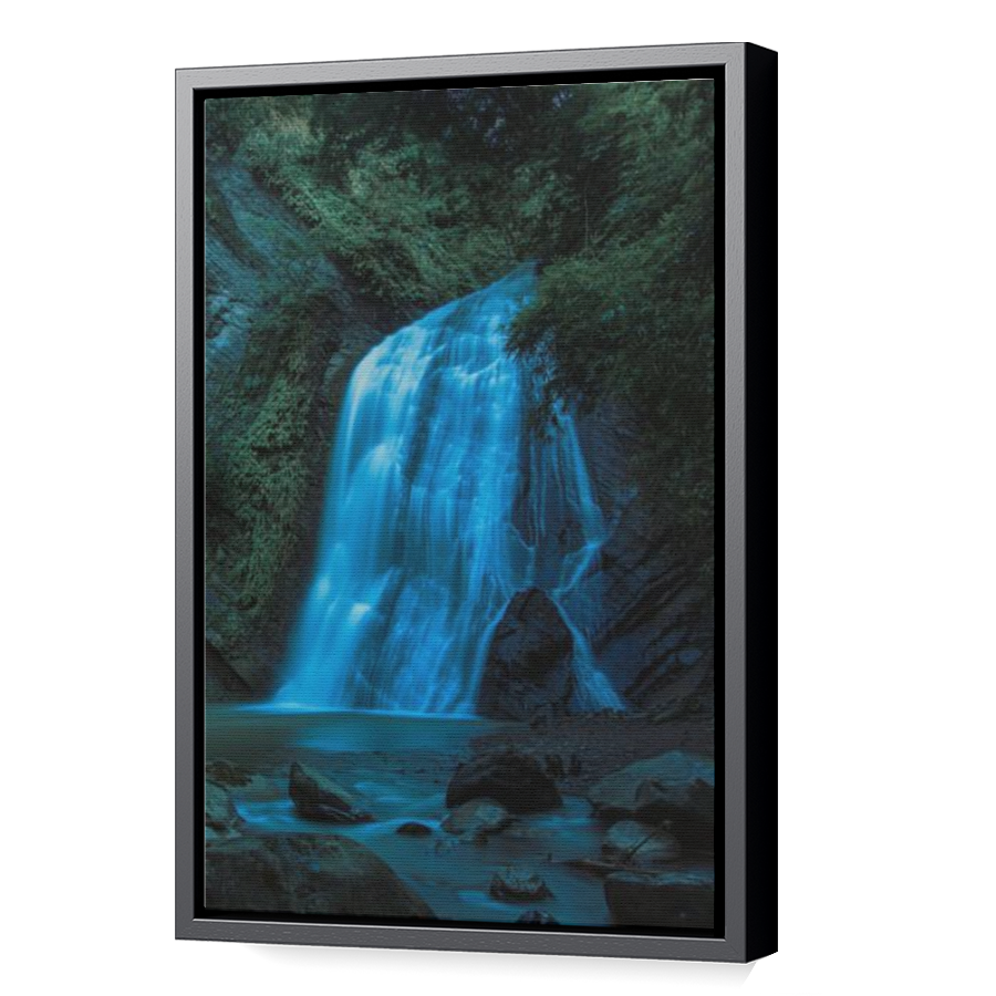 Thumbnail for Canvas - Black Floating Frame