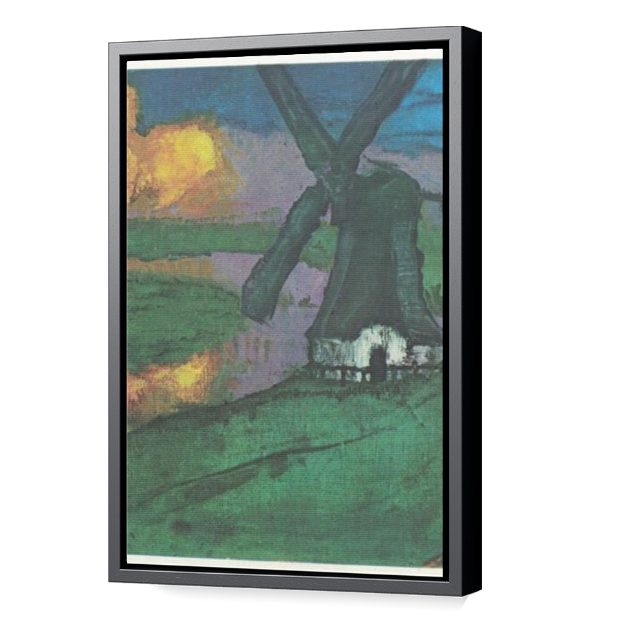 Thumbnail for Canvas - Black Floating Frame