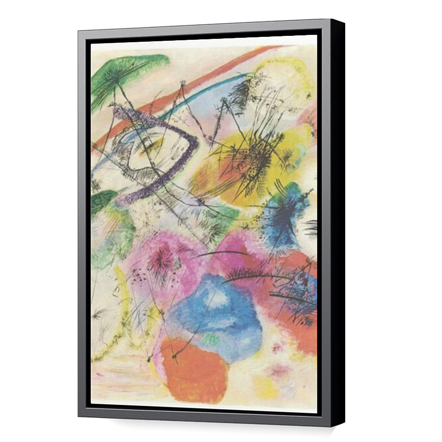 Thumbnail for Canvas - Black Floating Frame