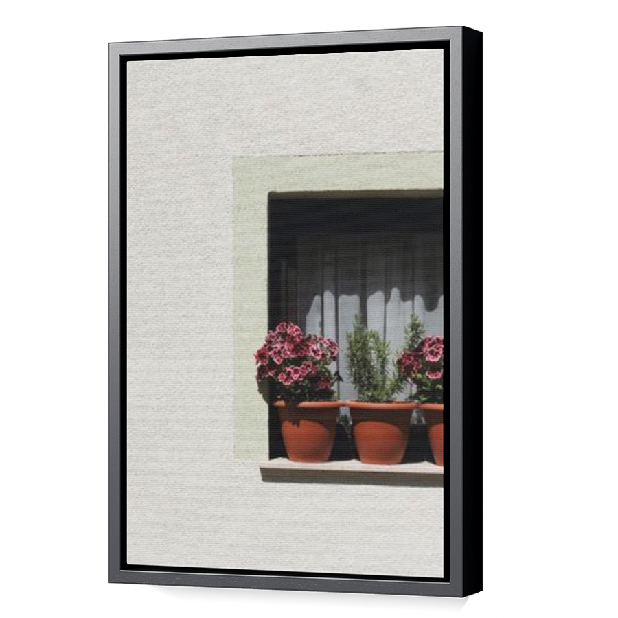 Thumbnail for Canvas - Black Floating Frame