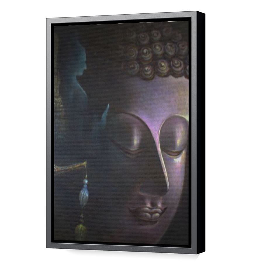 Thumbnail for Canvas - Black Floating Frame