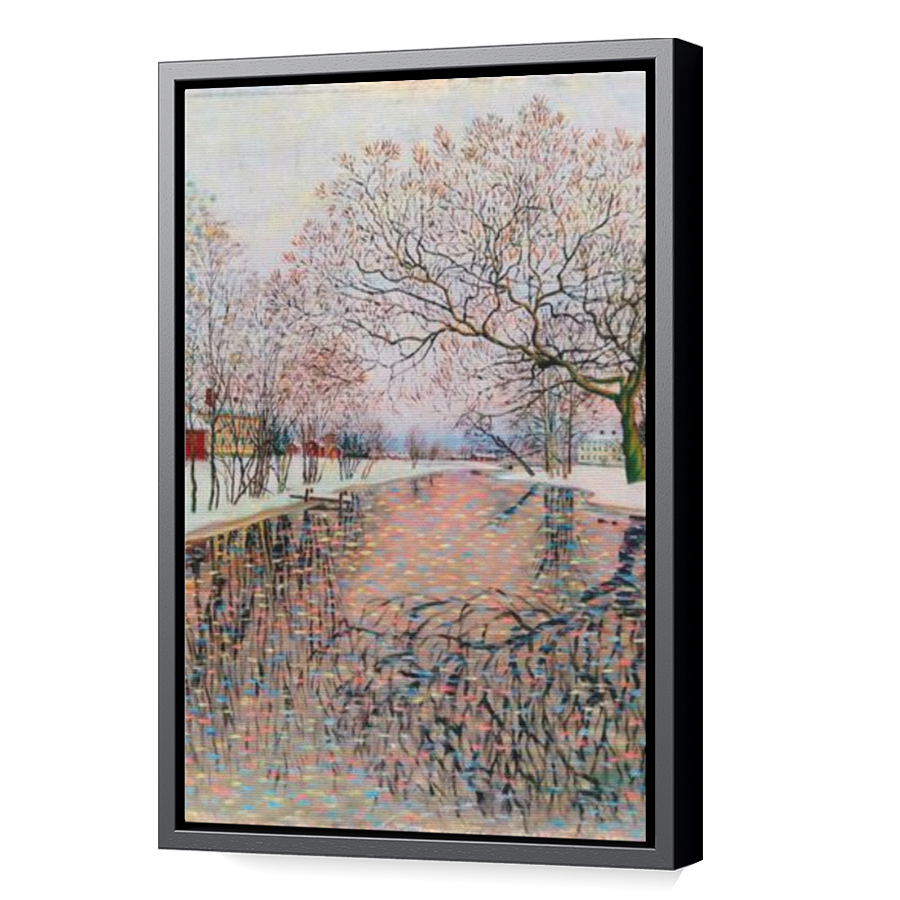 Thumbnail for Canvas - Black Floating Frame