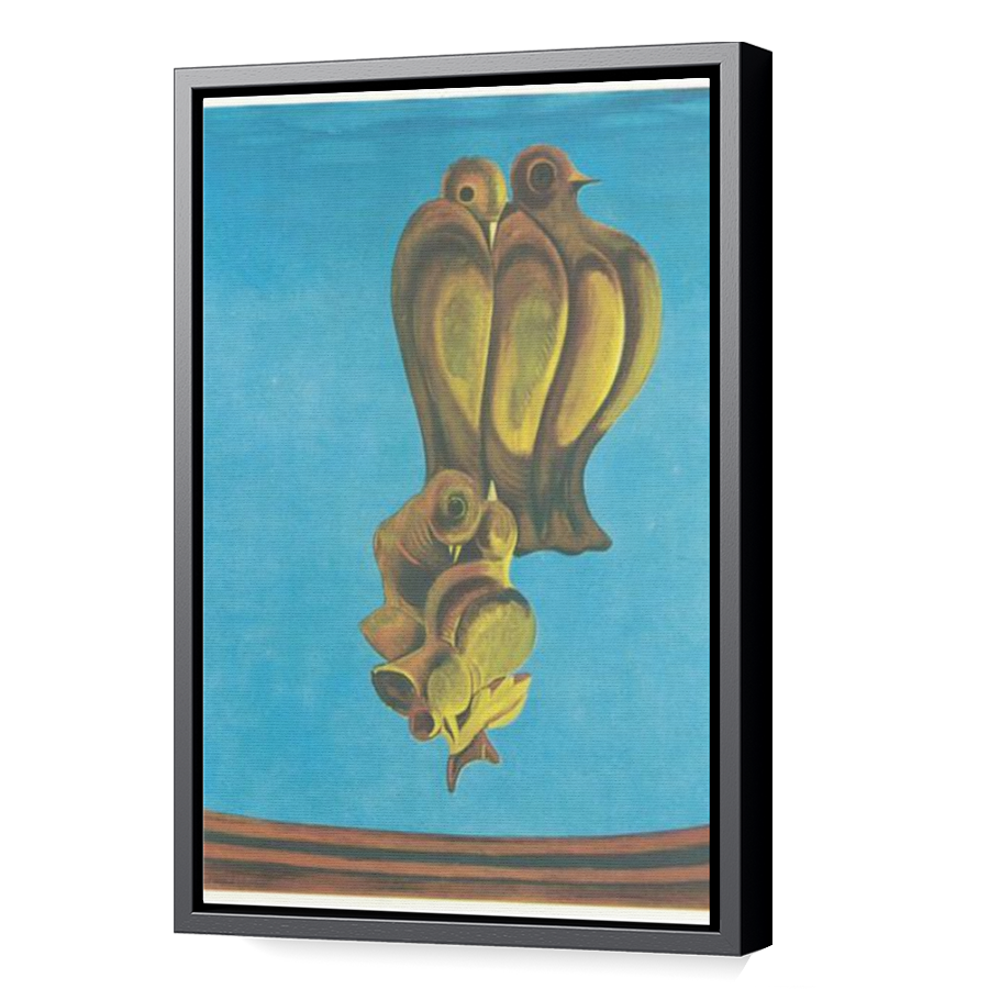 Thumbnail for Canvas - Black Floating Frame