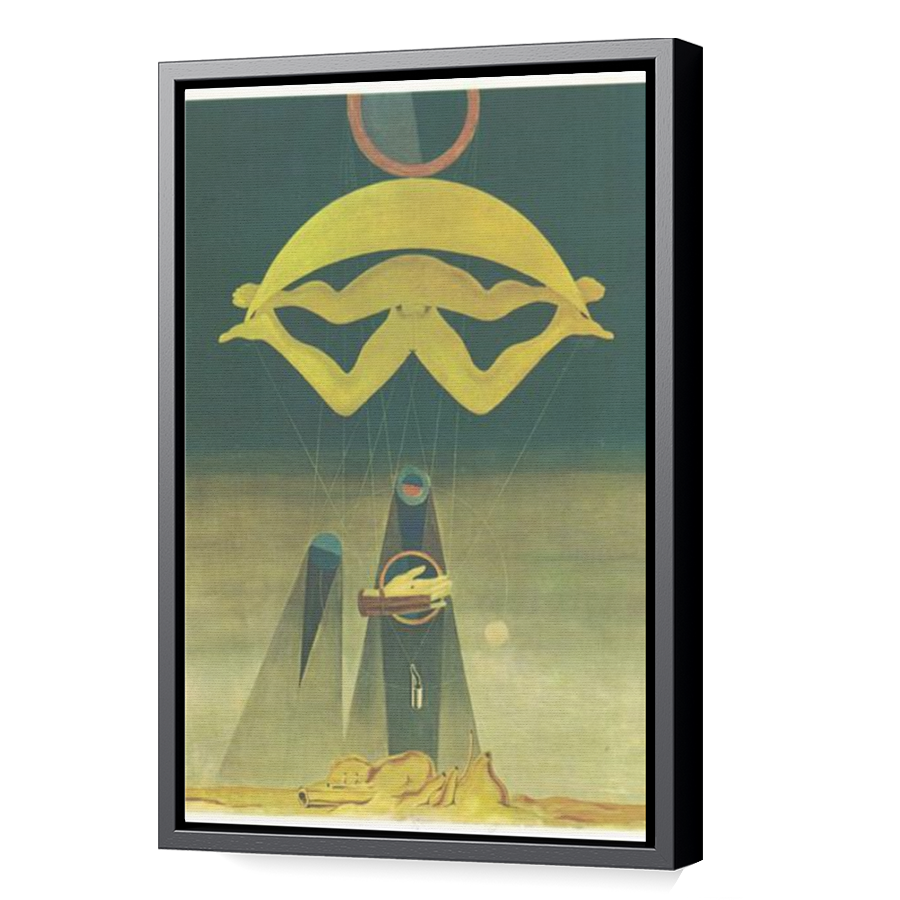 Thumbnail for Canvas - Black Floating Frame