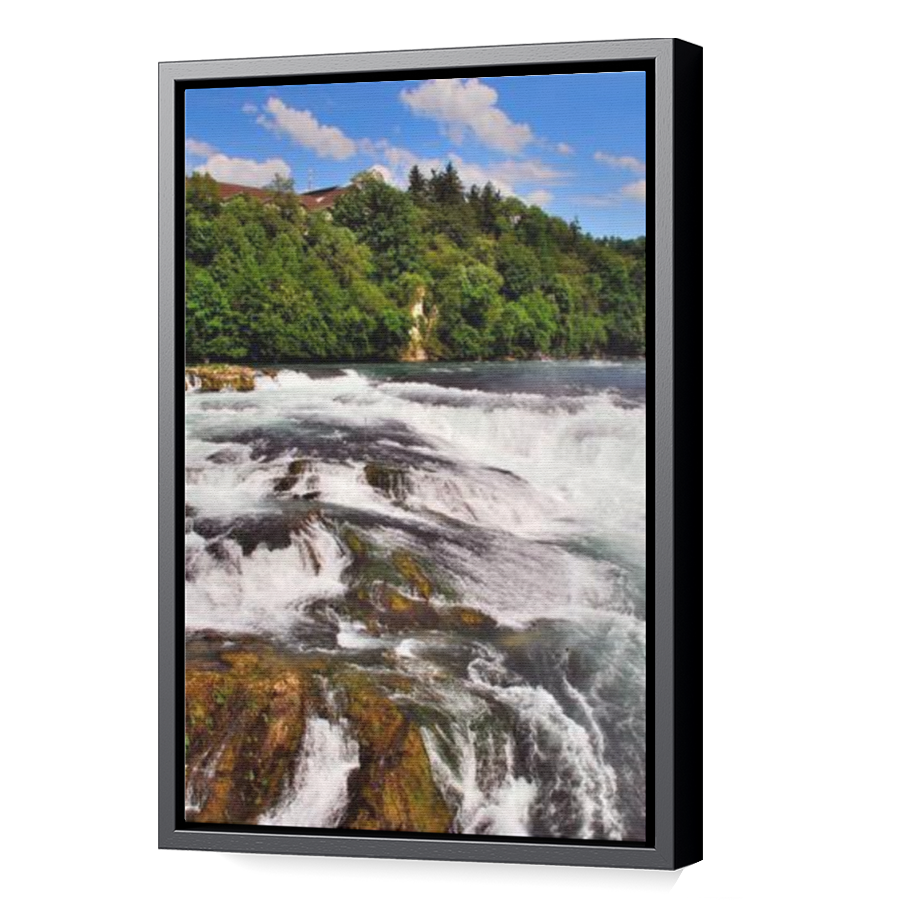 Thumbnail for Canvas - Black Floating Frame