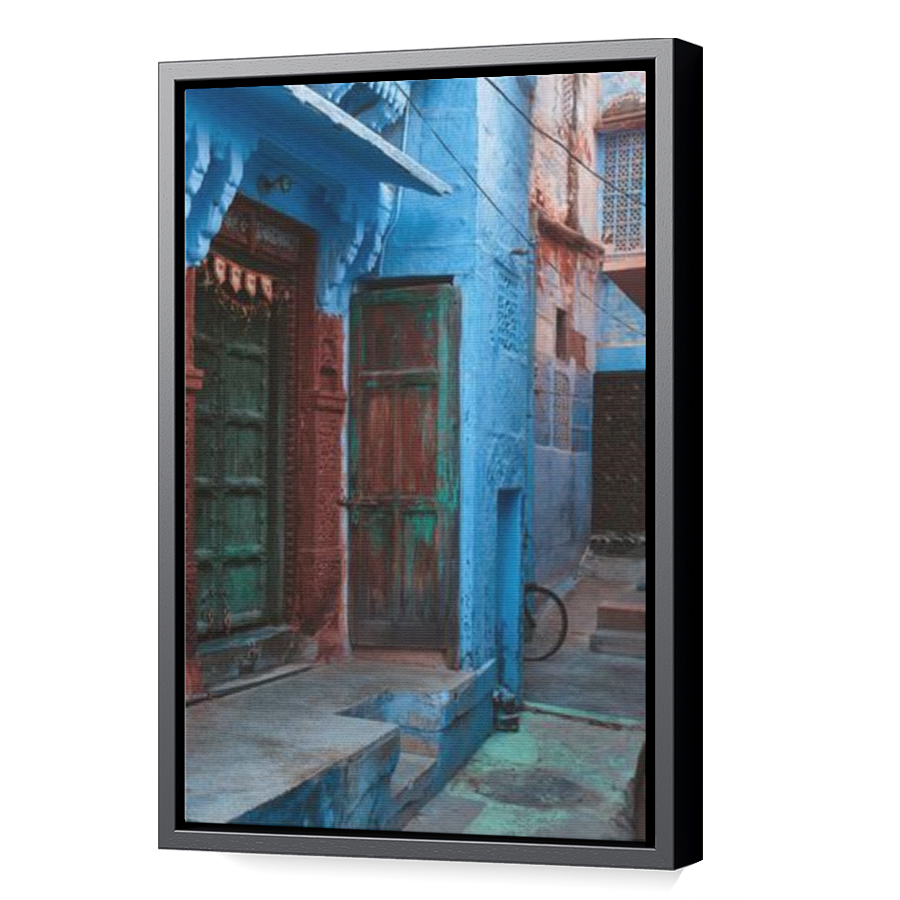 Thumbnail for Canvas - Black Floating Frame